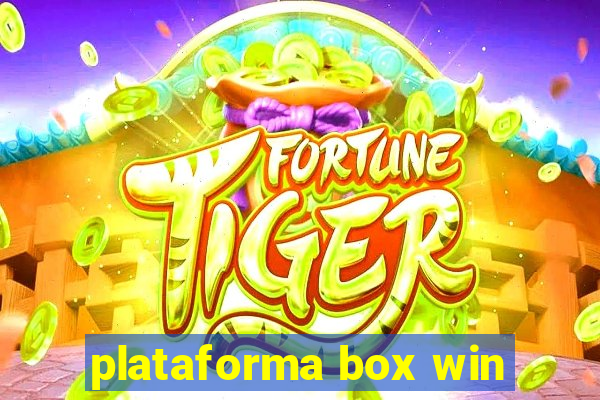 plataforma box win